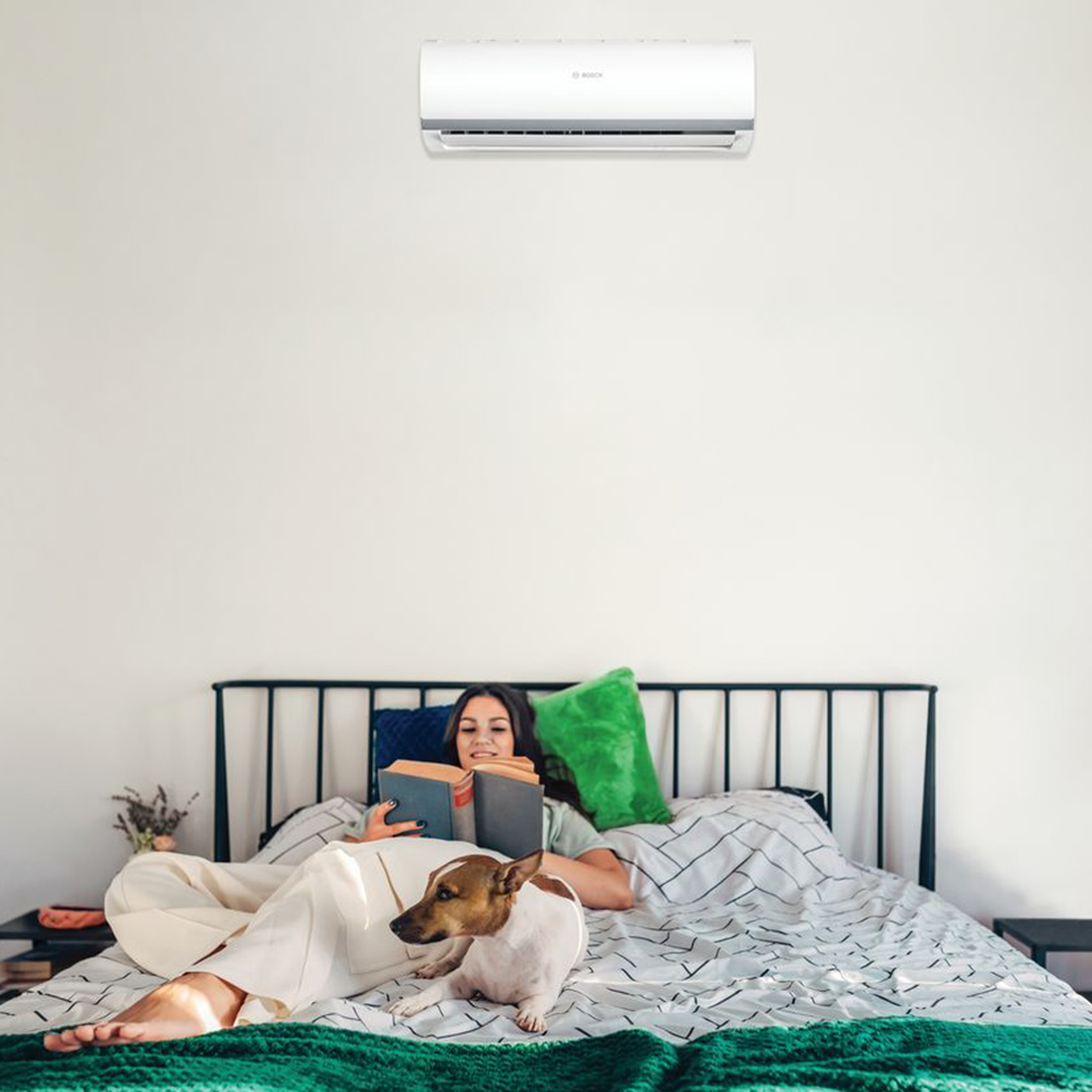 Klimaanlage im Schlafzimmer